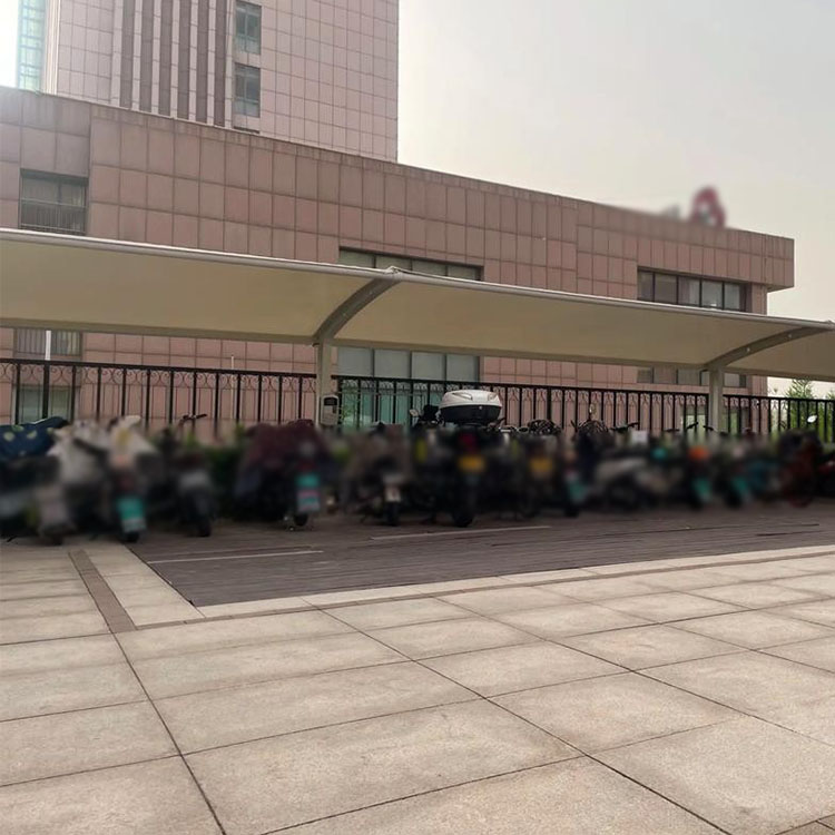 会泽县膜结构电动车棚